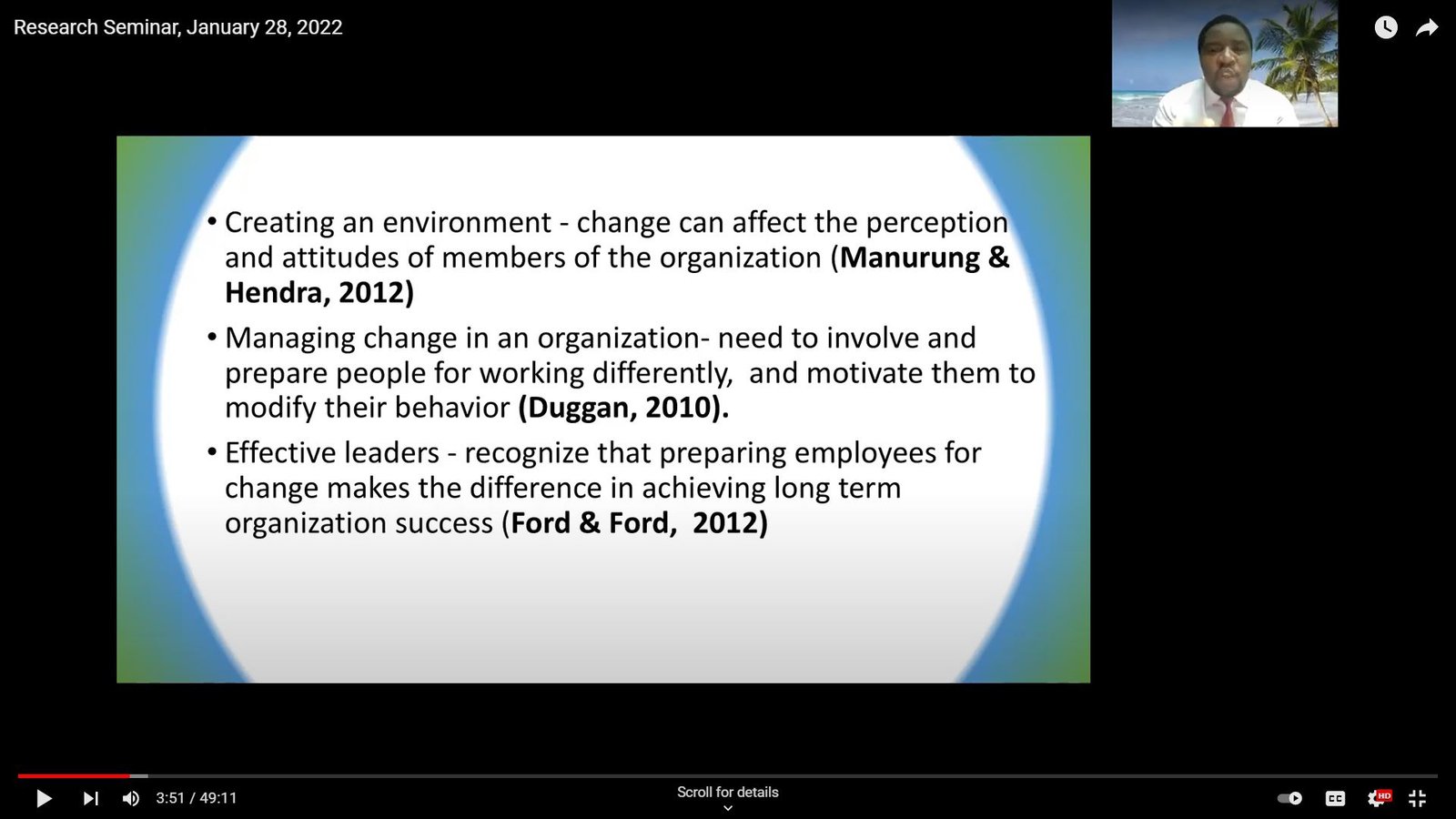 First In Last Out (FILO): The Experience of Organization Leadership and Change