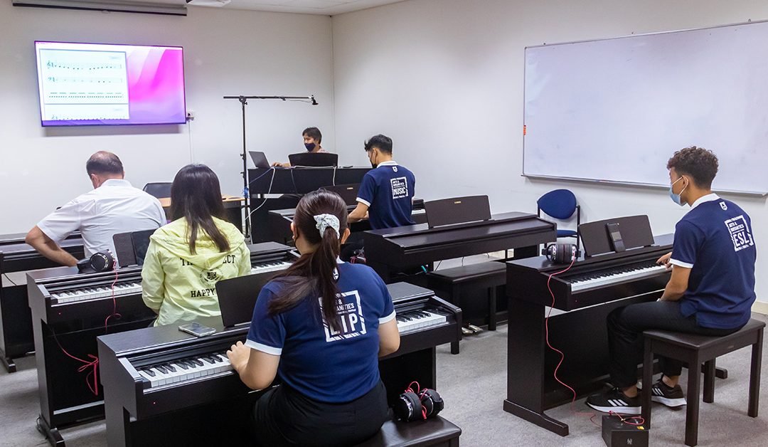 New Piano Lab for the Music Department