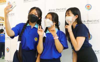 Representing AIU at Prachinburi Province