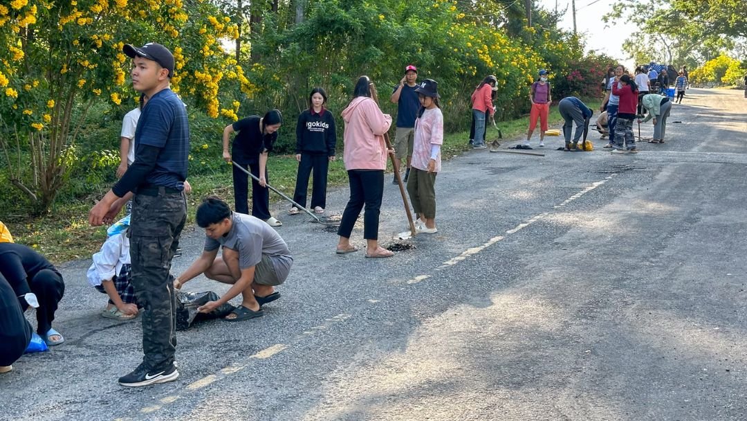 AIU Back Road Fixing Project