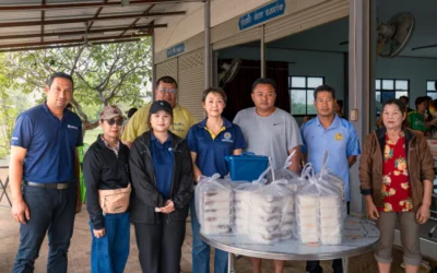 AIU Provides 100 Meal Boxes and First-Aid Kits to Local Community Affected by the Second Wave of Flooding