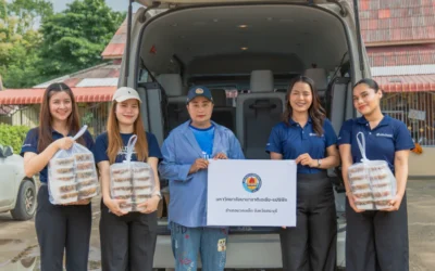 AIU Provides Support to Community Affected by Flooding in Muak Lek