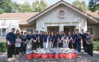 AIU Students and Faculty Deliver Flood Relief Packages to Families in Ban Tha Sao